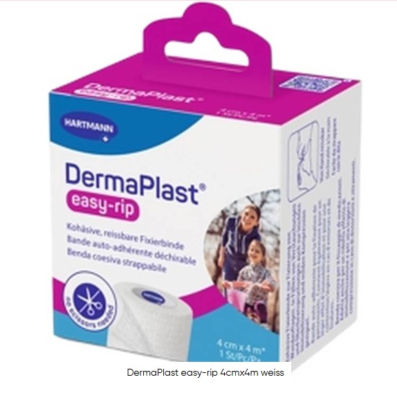 DermaPlast® easy-rip 4cmx4m weiss