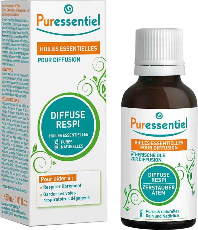 Puressentiel Duftmischung Atemfrei ätherische Öle zur Diffusion 30ml Puressentiel Duftmischung Atemfrei ätherische Öle zur Diffusion 30ml