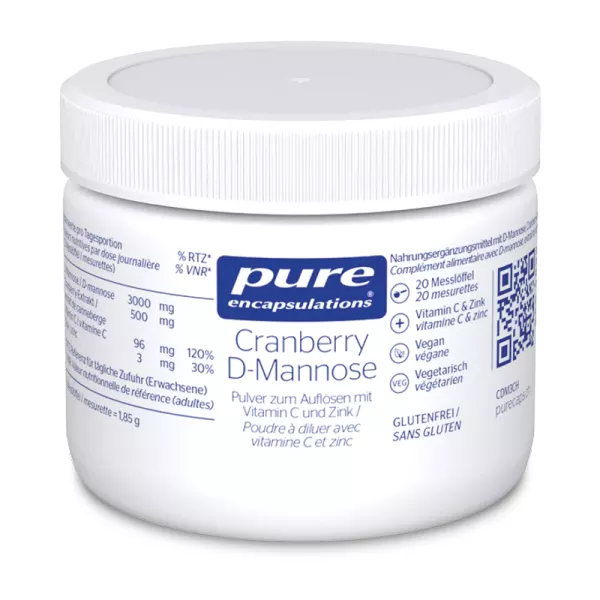 Pure Cranberry D-Mannose Pulver Ds 37g Pure Cranberry D-Mannose Pulver Ds 37g