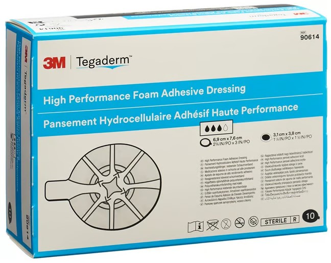 3M TEGADERM FOAM HP Schaumkom Mini ov adh n 10 Stück 3M TEGADERM FOAM HP Schaumkom Mini ov adh n 10 Stück