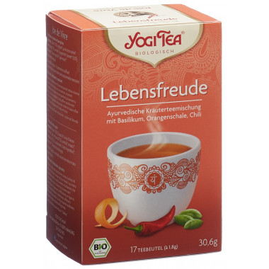 Yogi Tea Lebensfreude Tee 17 Btl 1.8g Yogi Tea Lebensfreude Tee 17 Btl 1.8g