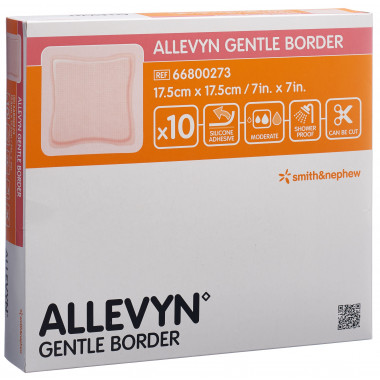Allevyn Adhesive Wundverband 17.5x17.5cm 10 Stück Allevyn Adhesive Wundverband 17.5x17.5cm 10 Stück
