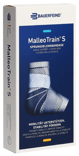 MALLEOTRAIN S Aktivbandage Grösse 1 rechts titan