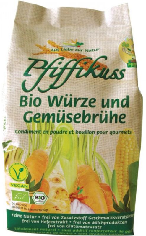 PFIFFIKUSS Gourmet Streuwürze Gemüsebrüh Bio 450g