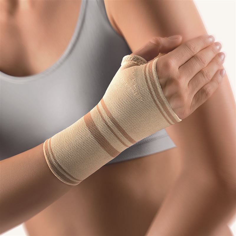 Bort Handgelenkstütze rechts/links M -17cm beige Bort Handgelenkstütze rechts/links M -17cm beige