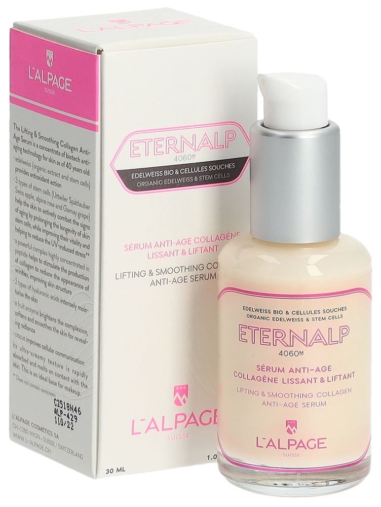 L'ALPAGE Eternalp 2040m Anti Age Serum glättend & feuchtigkeitsspendend 30ml