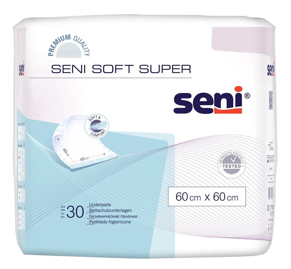 Seni Soft Super Bettschutz 60x60cm 30 Stück
