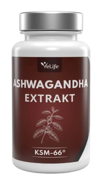 VELIFE Ashwagandha Extrakt KSM-66 Tabl Ds 120 Stück