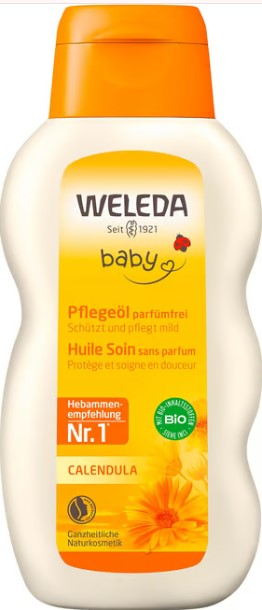 WELEDA BABY CALENDULA Pflegeöl parfümf Fl 200ml WELEDA BABY CALENDULA Pflegeöl parfümf Fl 200ml