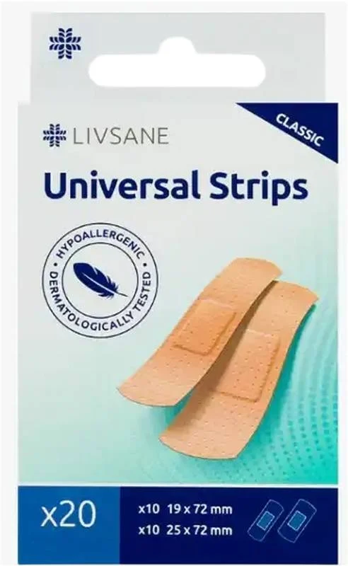 Livsane Classic Univer Pflaster 8cmx1m
