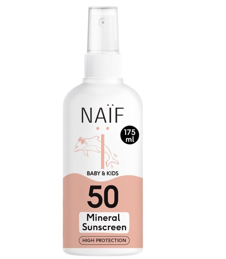 NAIF Baby&Kids Mineral Sun Spray SPF50 175ml NAIF Baby&Kids Mineral Sun Spray SPF50 175ml
