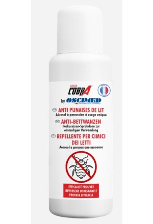 SUPER COBRA Anti-Bettwanzen-Spray 125ml SUPER COBRA Anti-Bettwanzen-Spray 125ml