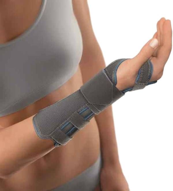 BORT Arm- und Handgelenkschiene S rechts grau BORT Arm- und Handgelenkschiene S rechts grau