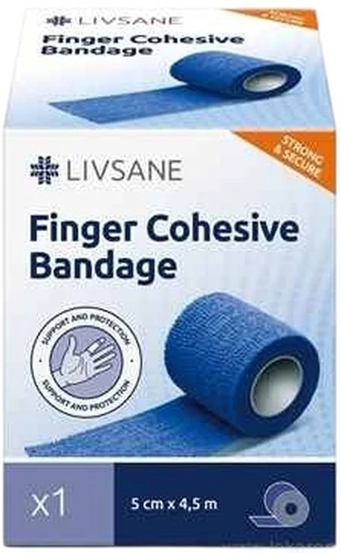 Livsane Fingerverband 5cmx4.5m selbsthaftend
