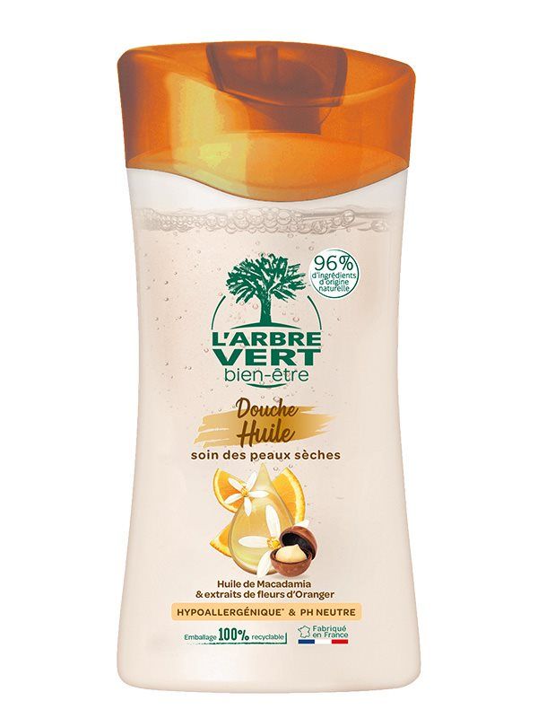 L'ARBRE VERT Dusche Öl Macadamia Fl 250ml