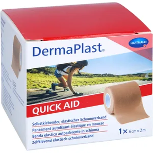 DermaPlast QuickAid 6cmx2m hautfarbig DermaPlast QuickAid 6cmx2m hautfarbig