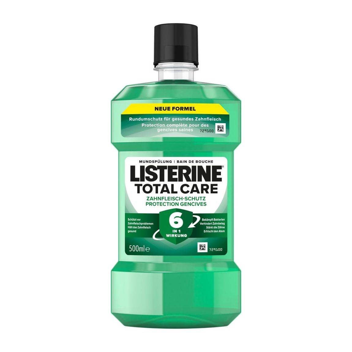 Listerine Total Care Mundspülung Zahnfleischschutz 500ml Listerine Total Care Mundspülung Zahnfleischschutz 500ml