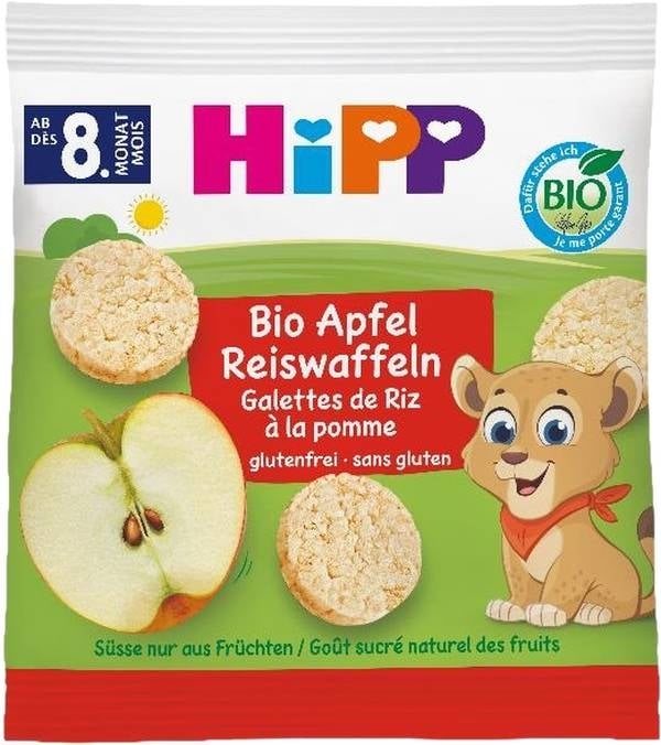 Hipp Reiswaffeln Apfel Btl 30g