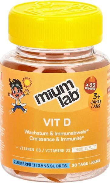 MiumLab Kids Gummies Vit D 30 Stück