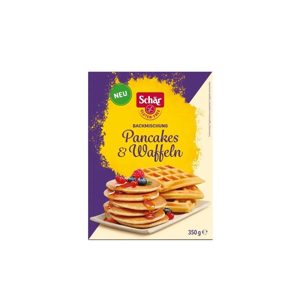 Schär Backmischung Pancakes Waffeln glutenfr 350g Schär Backmischung Pancakes Waffeln glutenfr 350g
