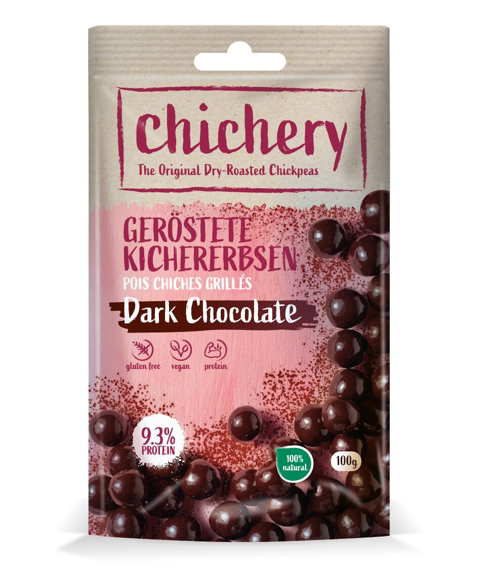 CHICHERY Kichererbsen Dark Chocolate Btl 100g