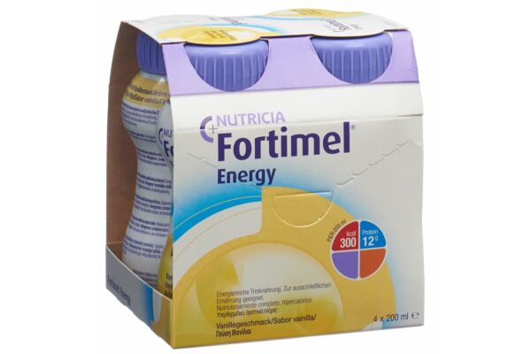 Fortimel Energy Vanille 4 x 200ml Fortimel Energy Vanille 4 x 200ml