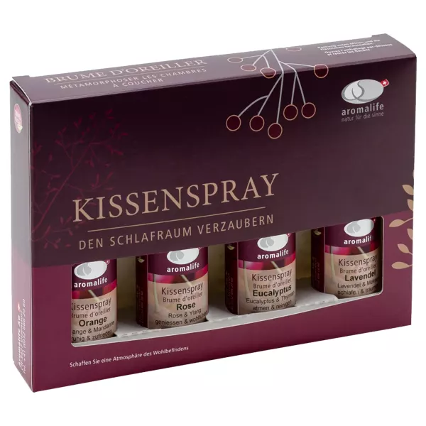 Aromalife Geschenkset Kissenspray 4x30ml Aromalife Geschenkset Kissenspray 4x30ml