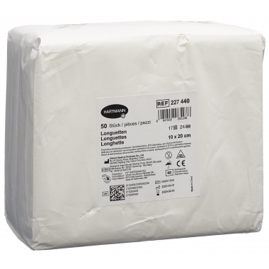 IVF Longuetten Typ 17 10x20cm 24 fach 50 Stück