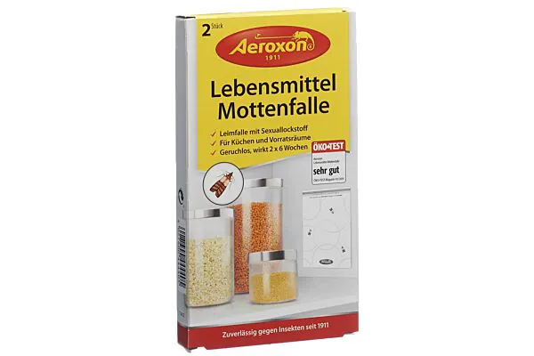AEROXON Lebensmittelmotten-Fallen 2 Stück AEROXON Lebensmittelmotten-Fallen 2 Stück