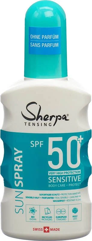 Sherpa Tensing Sonnenspray SPF 50+ SENSI 175ml Sherpa Tensing Sonnenspray SPF 50+ SENSI 175ml