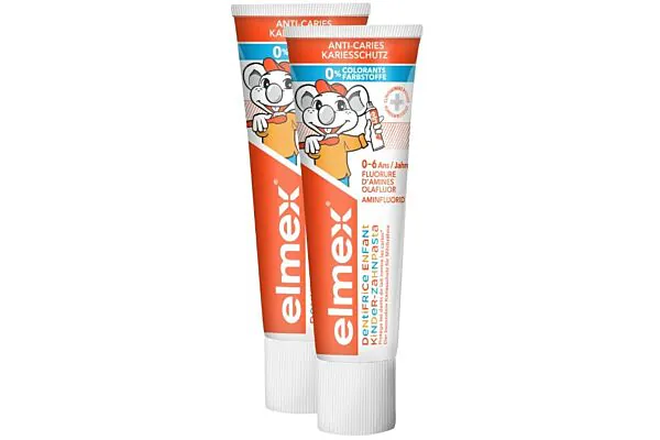 elmex KINDER Zahnpasta 2 x 75ml elmex KINDER Zahnpasta 2 x 75ml
