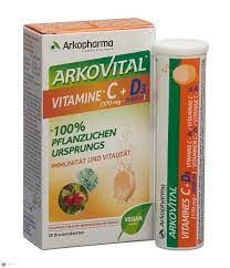 Arkovital Vitamin C + D3 Brausetabletten 20 Stück Arkovital Vitamin C + D3 Brausetabletten 20 Stück