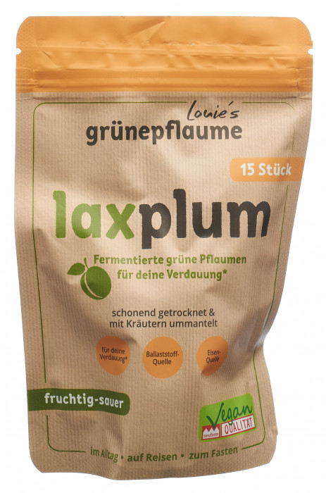 LAXPLUM grüne Pflaume Beutel 15 Stück