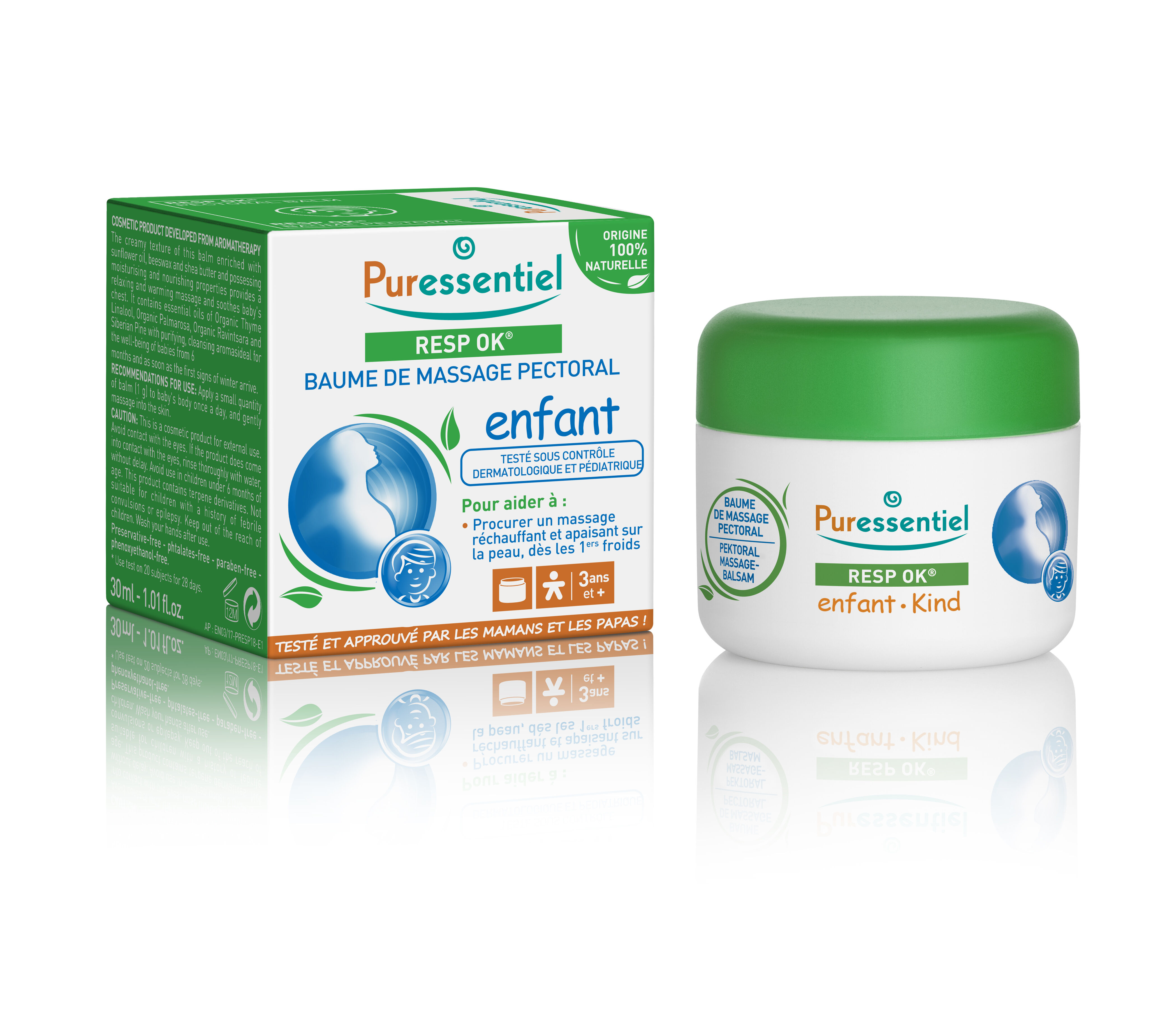 PURESSENTIEL Pektoral Massagebalsam Kind Dose 60 ml PURESSENTIEL Pektoral Massagebalsam Kind Dose 60 ml