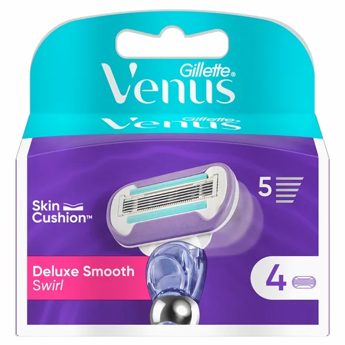 GILLETTE Venus Deluxe Smo Klingen Swirl (n) 4 Stück
