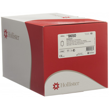 Hollister Nachtbeutel 2l Ableitungsschlauch 120cm Rücklaufsperre steril 10 Stück