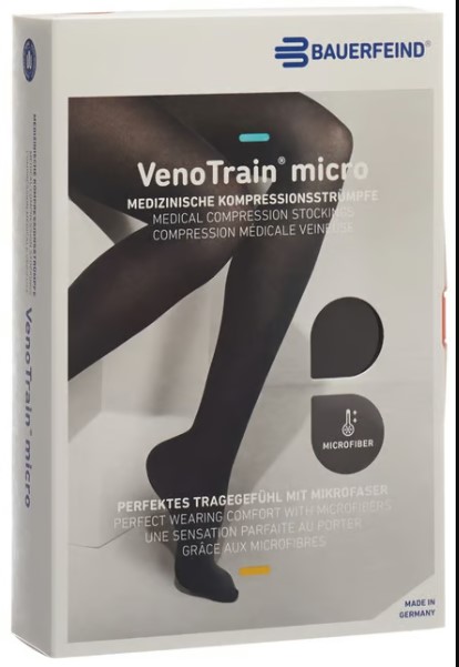 Bauerfeind VT MICRO ATU KKL2 S n/s geschlossene Fussspitze schwarz