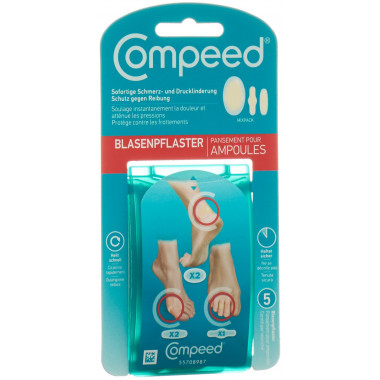 Compeed® Blasenpflaster Mix 5 Stück Compeed® Blasenpflaster Mix 5 Stück