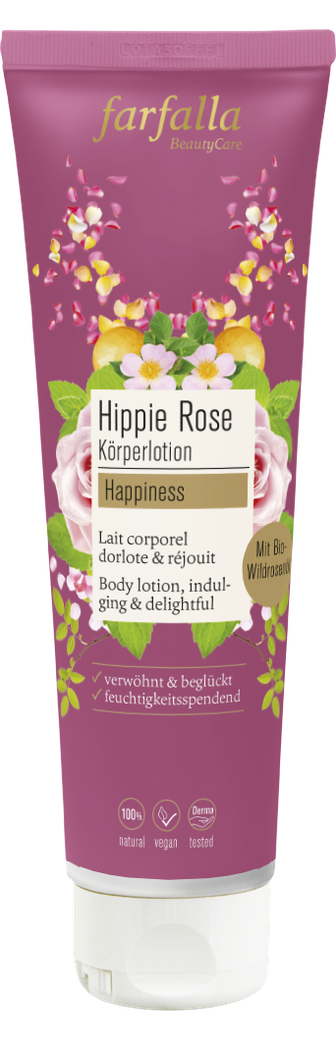 FARFALLA Körperlotion Hippie rose 150ml FARFALLA Körperlotion Hippie rose 150ml