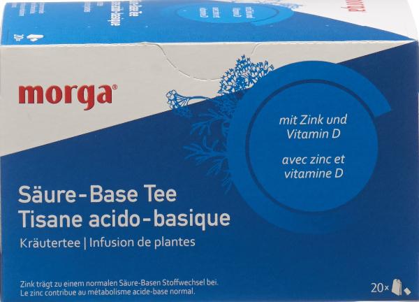 MORGA Säure-Base Tee m/H Btl 20 Stück MORGA Säure-Base Tee m/H Btl 20 Stück