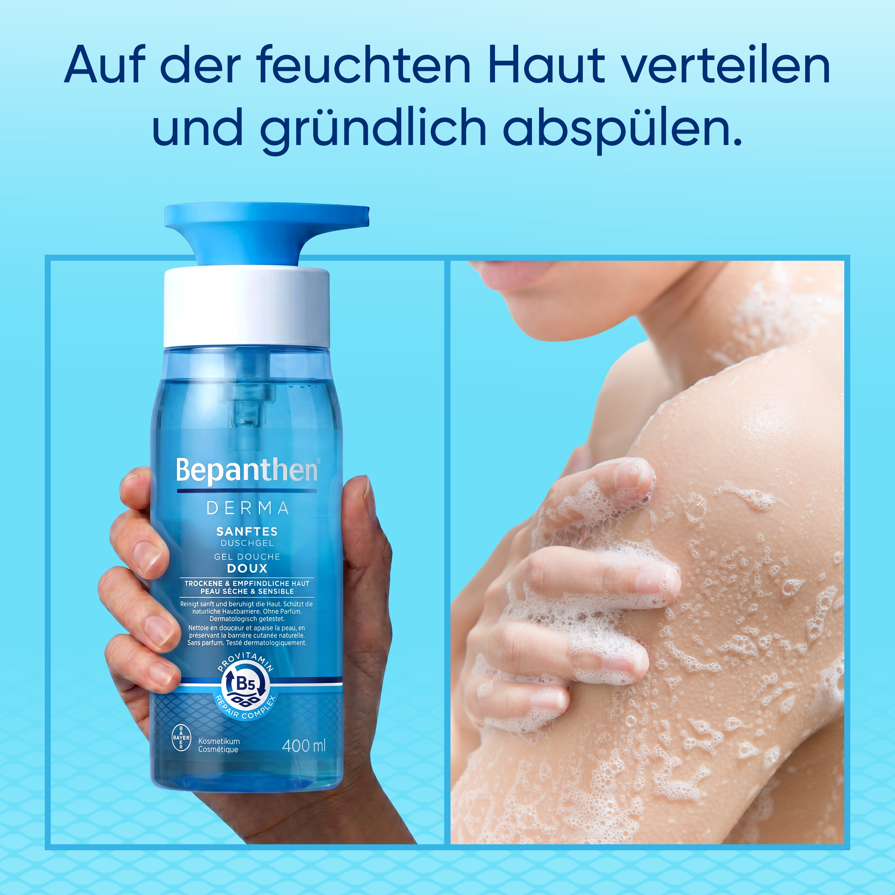 Bepanthen® DERMA Sanftes Duschgel 400ml