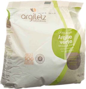 Argiletz Heilerde grün Pulver fein Btl 1kg