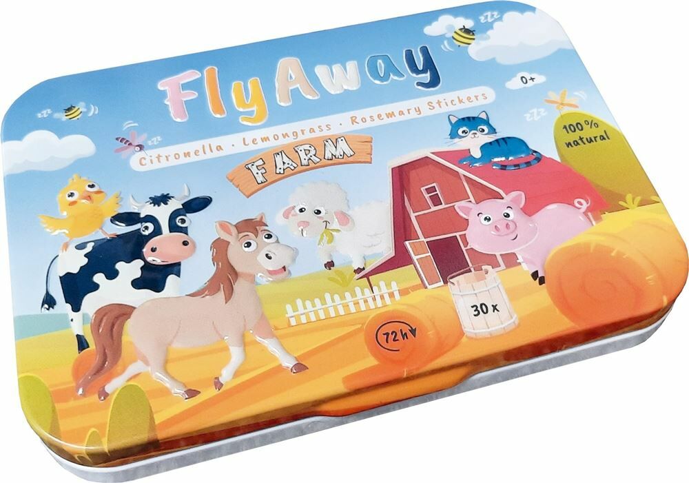 FLYAWAY Duftaufkleber Farm Ds 30 Stück FLYAWAY Duftaufkleber Farm Ds 30 Stück