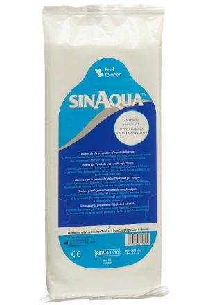 SINAQUA vorbefeuchtetes Waschtuch Btl 12 Stück