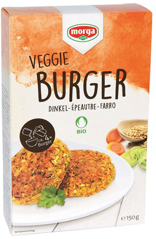Morga Dinkelburger Bio Knospe 150g Morga Dinkelburger Bio Knospe 150g