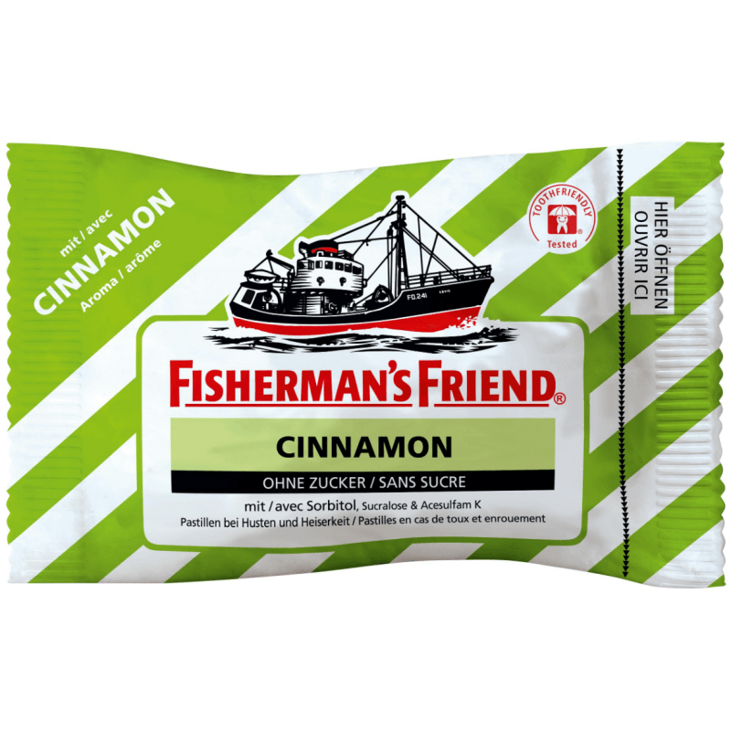 Fisherman's Friend Cinnamon Pastillen ohne Zucker Btl 25g