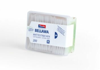 BELLAWA Wattestäbchen Dekobox 200 Stück