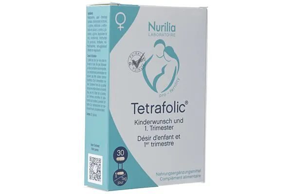 NURILIA Tetrafolic Kapseln 30 Stück NURILIA Tetrafolic Kapseln 30 Stück