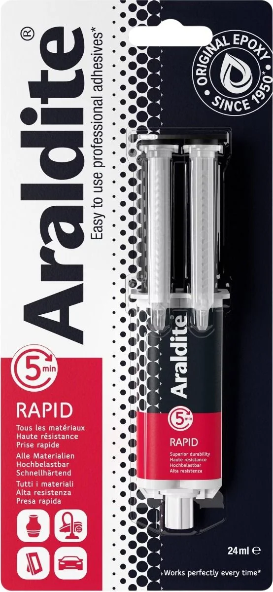 ARALDIT Rapid 2-K Klebstoff Spritze 24ml