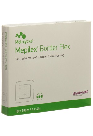 Mepilex (PI-APS) Border Flex 10x10cm 5 Stück Mepilex (PI-APS) Border Flex 10x10cm 5 Stück